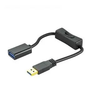 FOR Straight-headed USB Extension Cable Cord with On Off Switch Support Data Transfer & Power Supply for USB-powered Fan FOR Straight-headed USB Extension Cable Cord with On Off Switch Support Data Transfer & Power Supply for USB-powered Fan