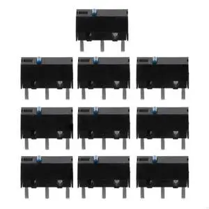 FOR Mouse Micro Switch D2FC-F-K Blue Dot 50M Clicks Micro Switch 0.74N FOR Mouse Micro Switch D2FC-F-K Blue Dot 50M Clicks Micro Switch 0.74N