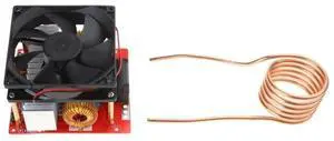 FOR ZVS Induction Heating Plate Board Heater Cooker Coil Tube, DIY Black and Red Heater Ignitors with Copper Tube, 1000W FOR ZVS Induction Heating Plate Board Heater Cooker Coil Tube, DIY Black and Red Heater Ignitors with Copper Tube, 1000W