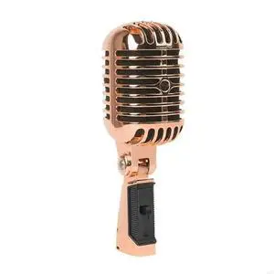 FOR 1pc Retro Vintage Dynamic Vocal Microph with Metal Frame Self-Tensioning for Live Performances Microphone FOR 1pc Retro Vintage Dynamic Vocal Microph with Metal Frame Self-Tensioning for Live Performances Microphone