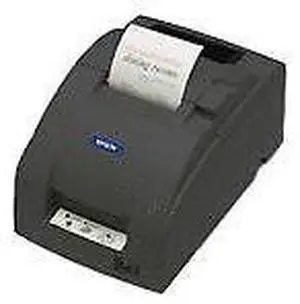 Ep,son TM-U220B Receipt Kitchen Printer Serial Auto Cutter Dark Gray C31C514653
