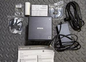 Ep,son TM-m30II (112): USB + Ethernet + NES + BT, PS, EU, Black Receipt Printer