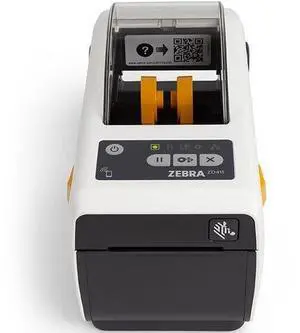 Ze,bra ZD4AH23-D01W01EZ ZD411-HC Desktop Direct Thermal Receipt Printer USB BT WF