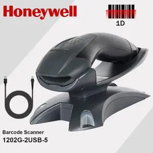 Honey,well 1202G-2USB-5 1D Single-Line Wireless Bluetooth Laser Bar,code Scan,ner