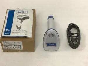 Ze,bra DS4608 Healthcare Bar,code Scan,ner USB Cable Kit White DS4608-HCBU2100AZW