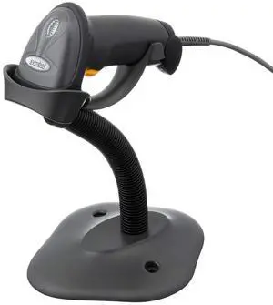 Ze,bra LS2208 Series Corded Handheld Standard Range Laser Scan,ner Kit