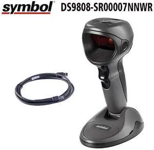 Ze,bra Motor,ola Sym,bol DS9808-SR00007NNWR Bar,code Scan,ner with Cable /Black