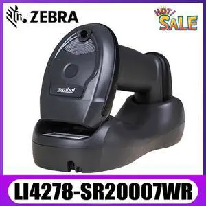Ze,bra Sym,bol LI4278-SR20007WR 1D Handheld Bar,code Scan,ner W/ USB Cable & Cradle