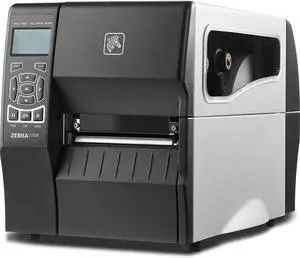 Ze bra ZT230 300 dpi Thermal Transfer and Direct Thermal Industrial Label Printer - Ethernet, Serial and USB Connectivity - 4" Print Width, 6 IPS, Monochrome Bar code Printer - ZT23043-T01200FZ
