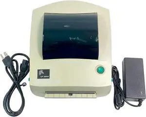 LP2844 Ze bra Printer ? Thermal Desktop for Shipping Labels, Bar codes, Receipts, Tags ? USB Interface, 4 Inch, with Power Supply