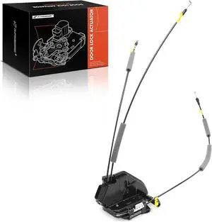 Front Left Driver Door Latch Lock Actuator Assembly Compatible with Nissan Sentra 2013-2019 Sedan, Without Intelligent Key, Replace# 80501-9AN0A, 80501-3SG0A