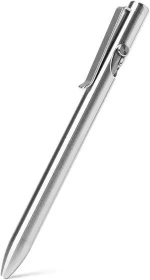 Tactile Turn Titanium Bolt Action Pen - Standard Length - 100% Made in the USA - All-Metal Construction - Guaranteed for Life Tactile Turn Titanium Bolt Action Pen - Standard Length - 100% Made in the USA - All-Metal Construction - Guaranteed for Life