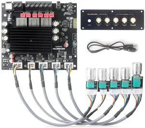S200HS-W Power Amplifier Board Bluetooth5.2 TPA3221 Chip with Subwoofer 2.1 Channel 100W×2+200W,Audio Power Amplifier Module (S200HS-W) S200HS-W Power Amplifier Board Bluetooth5.2 TPA3221 Chip with Subwoofer 2.1 Channel 100W×2+200W,Audio Power Amplifier Module (S200HS-W)