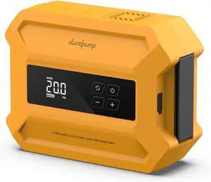 Paddle Board Pump Electric Portable, 20PSI High-Pressure SUP Pump, ligent Dual-Stage Inflation Deflation Function, Auto-Off, LED Display, Air Pump for Paddleboards, Inflatable Boat Tents