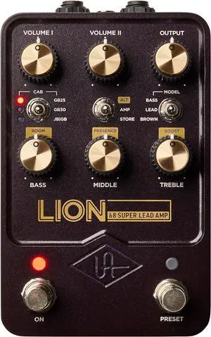 Lion 68 Super Lead Amp Pedal Lion 68 Super Lead Amp Pedal