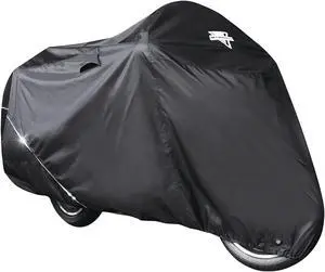Nelson Rigg USA Defender Extreme Motorcycle Cover; Waterproof; Outdoor All Weather; Fade Resistant; Ventilated; Reflective; Lock Grommets; Storage Bag (X-Large) Nelson Rigg USA Defender Extreme Motorcycle Cover; Waterproof; Outdoor All Weather; Fade Resistant; Ventilated; Reflective; Lock Grommets; Storage Bag (X-Large)