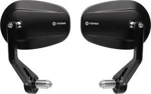 CNC Aluminum Alloy Cafe Racer Retro Black Motorcycle Bar End Mirrors Side 22MM 7/8" Handlebar Mirror Universal Rear View For M8/M6 Standard Sport Naked Street Bike Cruiser Minimoto Scooter CNC Aluminum Alloy Cafe Racer Retro Black Motorcycle Bar End Mirrors Side 22MM 7/8" Handlebar Mirror Universal Rear View For M8/M6 Standard Sport Naked Street Bike Cruiser Minimoto Scooter