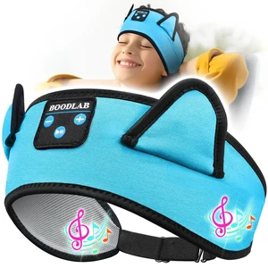 Boodlab Kids Headphones, Headband for Children Baby & Toddlers, Bluetooth Toddler Headphones Wireless and Wired Playback 3.5 MM Jack for School, Stretchy & Comfy Travel Accessories Boodlab Kids Headphones, Headband for Children Baby & Toddlers, Bluetooth Toddler Headphones Wireless and Wired Playback 3.5 MM Jack for School, Stretchy & Comfy Travel Accessories