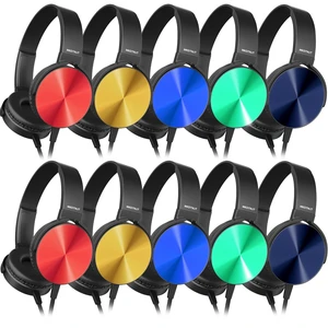 MKDTNJT Classroom Headphones Bulk 10 Pack for Kids School MKDTNJT Classroom Headphones Bulk 10 Pack for Kids School