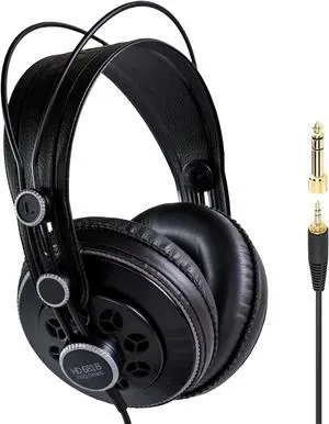 Superlux HD681B Dynamic Over-Ear Headphones Wired with 50mm Neodymium Driver, Single-Sided, Semi-open, Deep Bass, Balanced Tone for Professional Monitoring Recording Gaming Streaming Live Rock Concert Superlux HD681B Dynamic Over-Ear Headphones Wired with 50mm Neodymium Driver, Single-Sided, Semi-open, Deep Bass, Balanced Tone for Professional Monitoring Recording Gaming Streaming Live Rock Concert