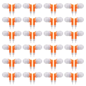 CN-Outlet Wholesale Bulk Eearbuds Headphones 100 Pack for Kids,Classroom,Labs,Students and Adults(Orange) CN-Outlet Wholesale Bulk Eearbuds Headphones 100 Pack for Kids,Classroom,Labs,Students and Adults(Orange)