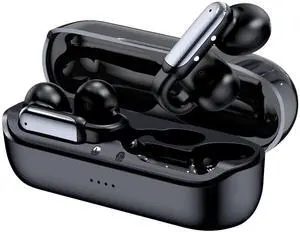 GenXenon Clip-On Bluetooth Earbuds, Open Ear Design for Gym & Sports, Lightweight & Comfortable, Clear Voice Calls, Stable Fit, 35 Hours Playtime - Indoor/Outdoor Wireless EarbudsBlack-4 GenXenon Clip-On Bluetooth Earbuds, Open Ear Design for Gym & Sports, Lightweight & Comfortable, Clear Voice Calls, Stable Fit, 35 Hours Playtime - Indoor/Outdoor Wireless EarbudsBlack-4