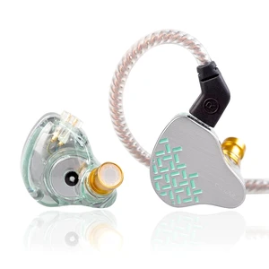 Kinboofi KBEAR Rosefinch in-Ear Headphone,Noise Cancellation Earphone with Aviation-Grade zinc Alloy faceplate Wired Earbuds Haedphone with Detachable Cable for Singer (Aqua Green, No Microphone) Kinboofi KBEAR Rosefinch in-Ear Headphone,Noise Cancellation Earphone with Aviation-Grade zinc Alloy faceplate Wired Earbuds Haedphone with Detachable Cable for Singer (Aqua Green, No Microphone)