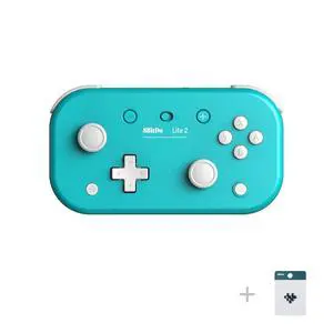 Lite 2 Bluetooth Controller with Motion Controls, Linear Motors Vibration, Joysticks, Triggers and D-pad, Wireless Gamepad for Switch/Switch 2, Android & Raspberry Pi (Turquoise) Lite 2 Bluetooth Controller with Motion Controls, Linear Motors Vibration, Joysticks, Triggers and D-pad, Wireless Gamepad for Switch/Switch 2, Android & Raspberry Pi (Turquoise)