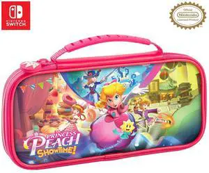 RDS Nintendo Switch Game Traveler Deluxe Traveler Case Designed for All Nintendo Switch Systems - Princess Peach ShowTime