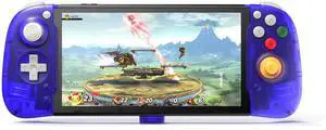 RETROFLAG Handheld Controller Compatible with Nintendo Switch LCD/Switch OLED, One-Piece Joypad, Plug and Play Motion Control and Dual Motor Vibration and PD Fast Charge