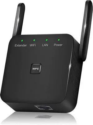 WiFi Extender Signal Booster Covers Up to 9860 Sq.ft and 60 Devices | 2.4GHz WiFi Repeater with Ethernet Port - Quick Setup and Long Range Wireless Internet Booster for Home WiFi Extender Signal Booster Covers Up to 9860 Sq.ft and 60 Devices | 2.4GHz WiFi Repeater with Ethernet Port - Quick Setup and Long Range Wireless Internet Booster for Home