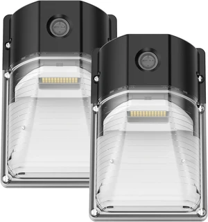 30W LED Wall Pack Light, Dusk to Dawn Outdoor Lighting Sensor, 3600LM, 5000K, LED Outdoor Wall Lights, 120Vac IP65 Waterproof Security Flood Light for Commercial, Porch, Garage, Garden, 2 Pack 30W LED Wall Pack Light, Dusk to Dawn Outdoor Lighting Sensor, 3600LM, 5000K, LED Outdoor Wall Lights, 120Vac IP65 Waterproof Security Flood Light for Commercial, Porch, Garage, Garden, 2 Pack