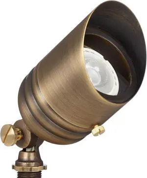 VOLT Fat Boy 12V Brass Outdoor Spotlight (Bronze) for Low Voltage Landscape Lighting of Yard, Lawn, Garden, Patio, Trees & House VOLT Fat Boy 12V Brass Outdoor Spotlight (Bronze) for Low Voltage Landscape Lighting of Yard, Lawn, Garden, Patio, Trees & House