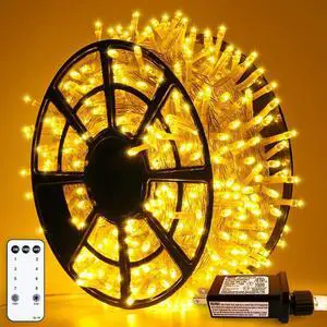 JMEXSUSS 500 LED Christmas Lights Outdoor, 8 Modes Christmas Tree Lights JMEXSUSS 500 LED Christmas Lights Outdoor, 8 Modes Christmas Tree Lights