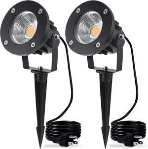 20W LED Landscape Lighting Outdoor Spotlight 120V AC Waterproof Yard Spot Lights Outdoor with Stake for Tree Flag Lights 3000K Warm White Lawn Decorative Lamp with US 3-Plug in (2 Pack) 20W LED Landscape Lighting Outdoor Spotlight 120V AC Waterproof Yard Spot Lights Outdoor with Stake for Tree Flag Lights 3000K Warm White Lawn Decorative Lamp with US 3-Plug in (2 Pack)
