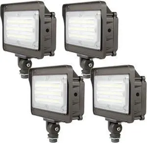 kadision LED Flood Light 50W, Dusk-to-Dawn Photocell, 5000K 6500lm 100-277Vac, 180-degree Adjustable Knuckle, Waterproof Outdoor Security Lighting Fixtures, ETL Listed (4-Pack) kadision LED Flood Light 50W, Dusk-to-Dawn Photocell, 5000K 6500lm 100-277Vac, 180-degree Adjustable Knuckle, Waterproof Outdoor Security Lighting Fixtures, ETL Listed (4-Pack)