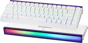 EPOMAKER Aula Hero 68 HE Wired Magnetic Gaming Keyboard, 0.01mm Adjustable Actuation, Rapid Hall Effect Switch, 8kHz Polling, 5-Layer Sound Dampening, RGB Box & Backlight (White)