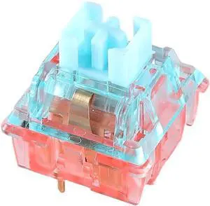 Ranked RS-2 Mechanical Key Switches for Mechanical Gaming Keyboards | 5-Pin PCB Mounted |Linear 47cN by Haimu (Water Ballet, 120 Pcs)