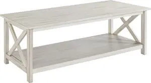 Boraam Jamestown Coffee Table, Antique White