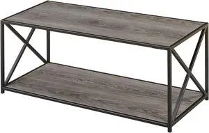 Convenience Concepts Tucson Coffee Table, Weathered Gray