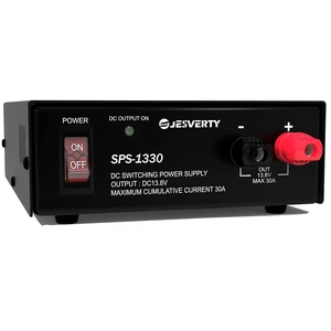 Universal Compact Bench Power Supply, 30 Amp Regulated Benchtop AC-to-DC Converter, 13.8V Fixed Output for CB/HAM Radio with Screw Terminals & Cooling Fan - SPS-1330 Universal Compact Bench Power Supply, 30 Amp Regulated Benchtop AC-to-DC Converter, 13.8V Fixed Output for CB/HAM Radio with Screw Terminals & Cooling Fan - SPS-1330