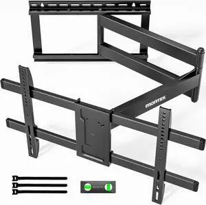 monTEK Long Arm TV Wall Mount for Most 43-80 Inch TVs, 42 Inch Long Extension TV Mount Swivel and Tilt, Full Motion Wall Mount Tv Bracket Fit Max VESA 600 x 400mm, Up to 110 lbs, 16,18 Studs