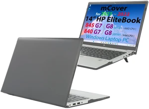 mCover Case ONLY Compatible for 2020~2022 14" HP EliteBook 840 G7 / G8 (Intel CPU) ^^ EliteBook 845 G7 / G8 (AMD CPU) Series Windows Laptop (NOT Fitting Any Other HP Models) - Black mCover Case ONLY Compatible for 2020~2022 14" HP EliteBook 840 G7 / G8 (Intel CPU) ^^ EliteBook 845 G7 / G8 (AMD CPU) Series Windows Laptop (NOT Fitting Any Other HP Models) - Black