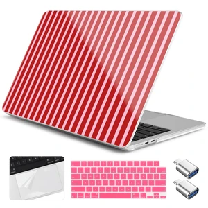 Yebiseven for MacBook Air 15 inch Case 2026 2025-2023 M5 M4 M3 M2 Released A3448 A3241 A3114 A2941, Hard Shell Laptop Case with Keyboard Cover & Trackpad Film & 2 OTG Adapters, Strawberry Jam Yebiseven for MacBook Air 15 inch Case 2026 2025-2023 M5 M4 M3 M2 Released A3448 A3241 A3114 A2941, Hard Shell Laptop Case with Keyboard Cover & Trackpad Film & 2 OTG Adapters, Strawberry Jam