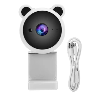 Yunir 1080P Webcam, Digital USB Computer Camera Webcam Video Recording Web Camera BuiltIn Microphone for Live Broadcast(White) Yunir 1080P Webcam, Digital USB Computer Camera Webcam Video Recording Web Camera BuiltIn Microphone for Live Broadcast(White)