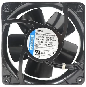for ebmpapst Fan 4650N with 3C ICT AC 230V 19/18W 120mA 12038 120x120 x38mm Axial Panel Heater Cooling Fan,Condensing Units,Refrigerated Cabinet Equipment,Refrigerator High Temperature Cabinet for ebmpapst Fan 4650N with 3C ICT AC 230V 19/18W 120mA 12038 120x120 x38mm Axial Panel Heater Cooling Fan,Condensing Units,Refrigerated Cabinet Equipment,Refrigerator High Temperature Cabinet