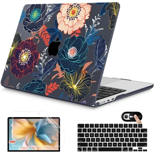 Mektron for 2026 MacBook Air 13-inch M5 Laptop Case A3449 with 13.6-inch Liquid Retina Display Fits 2025 A3240 M4 2024 A3113 M3 2023 A2681 M2 Printed Shell for MacBook Air 13.6", Dahlia Flowers Mektron for 2026 MacBook Air 13-inch M5 Laptop Case A3449 with 13.6-inch Liquid Retina Display Fits 2025 A3240 M4 2024 A3113 M3 2023 A2681 M2 Printed Shell for MacBook Air 13.6", Dahlia Flowers