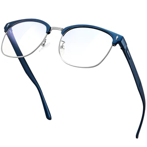 BIRCEN Blue Light Blocking Glasses: Blocks Blue Light Metal Glasses for Men BIRCEN Blue Light Blocking Glasses: Blocks Blue Light Metal Glasses for Men