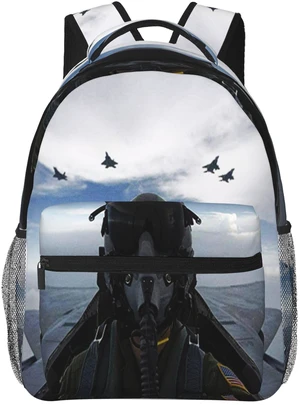 ZUIDSYI Airplane Aircraft Backpack Fighter Pilot Travel Laptop Backpacks Ruckasck Book Bags Plane School Bag for Boys Girls Kids Childrens Teenager ZUIDSYI Airplane Aircraft Backpack Fighter Pilot Travel Laptop Backpacks Ruckasck Book Bags Plane School Bag for Boys Girls Kids Childrens Teenager
