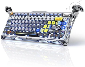 GravaStar Mercury K1 Pro 75% Wireless Mechanical Gaming Keyboard, Hot-Swap GravaStar Mercury K1 Pro 75% Wireless Mechanical Gaming Keyboard, Hot-Swap